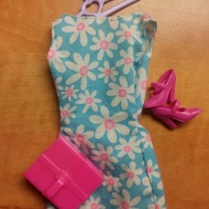 Barbie Blue Flower Power Dress Outfit